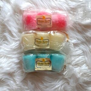 3 NWT 3-Pack Warm Glow Candle Co. Assorted Summer Scent Votives